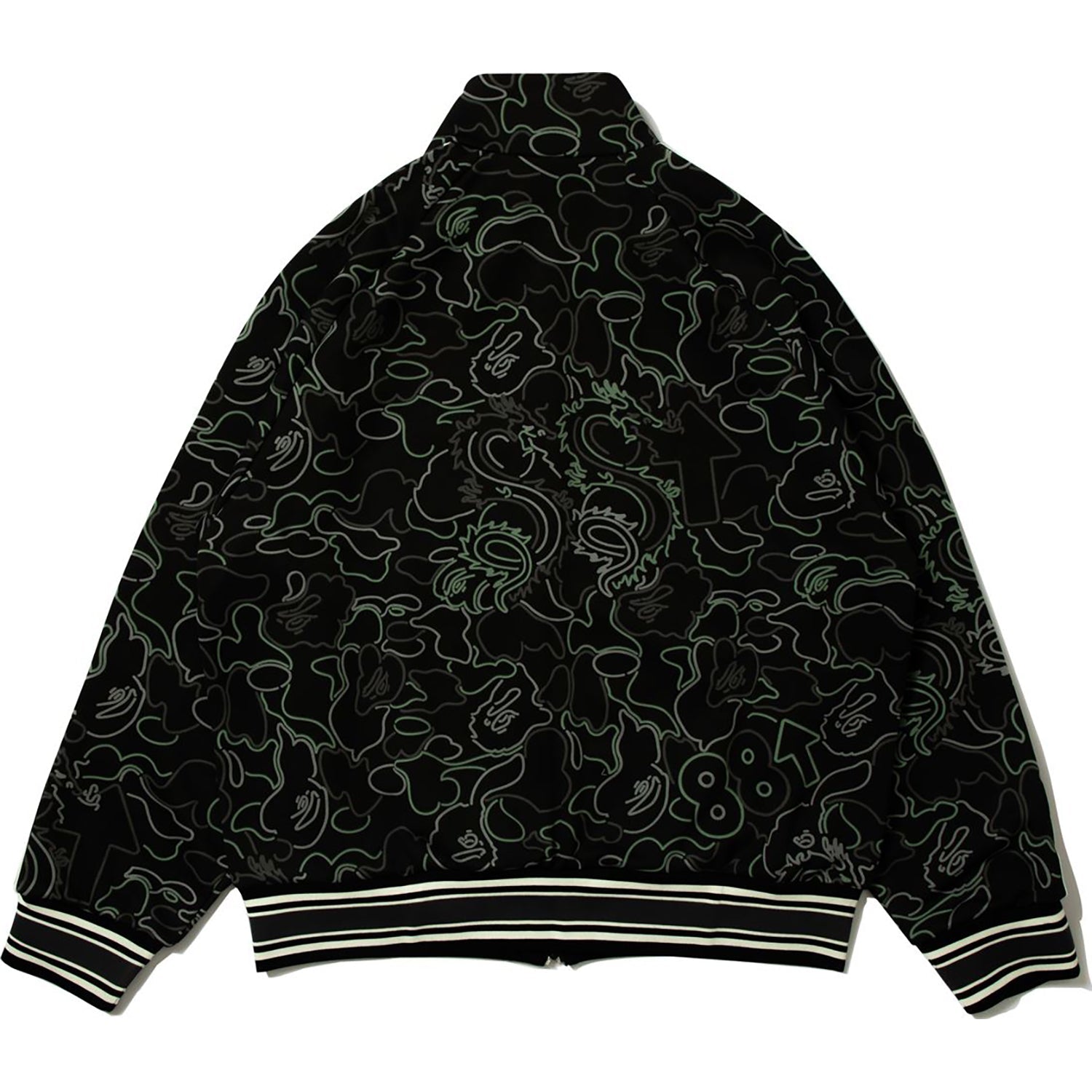 X 88RISING GLOW IN THE DARK CAMO TRACK JACKET MENS
