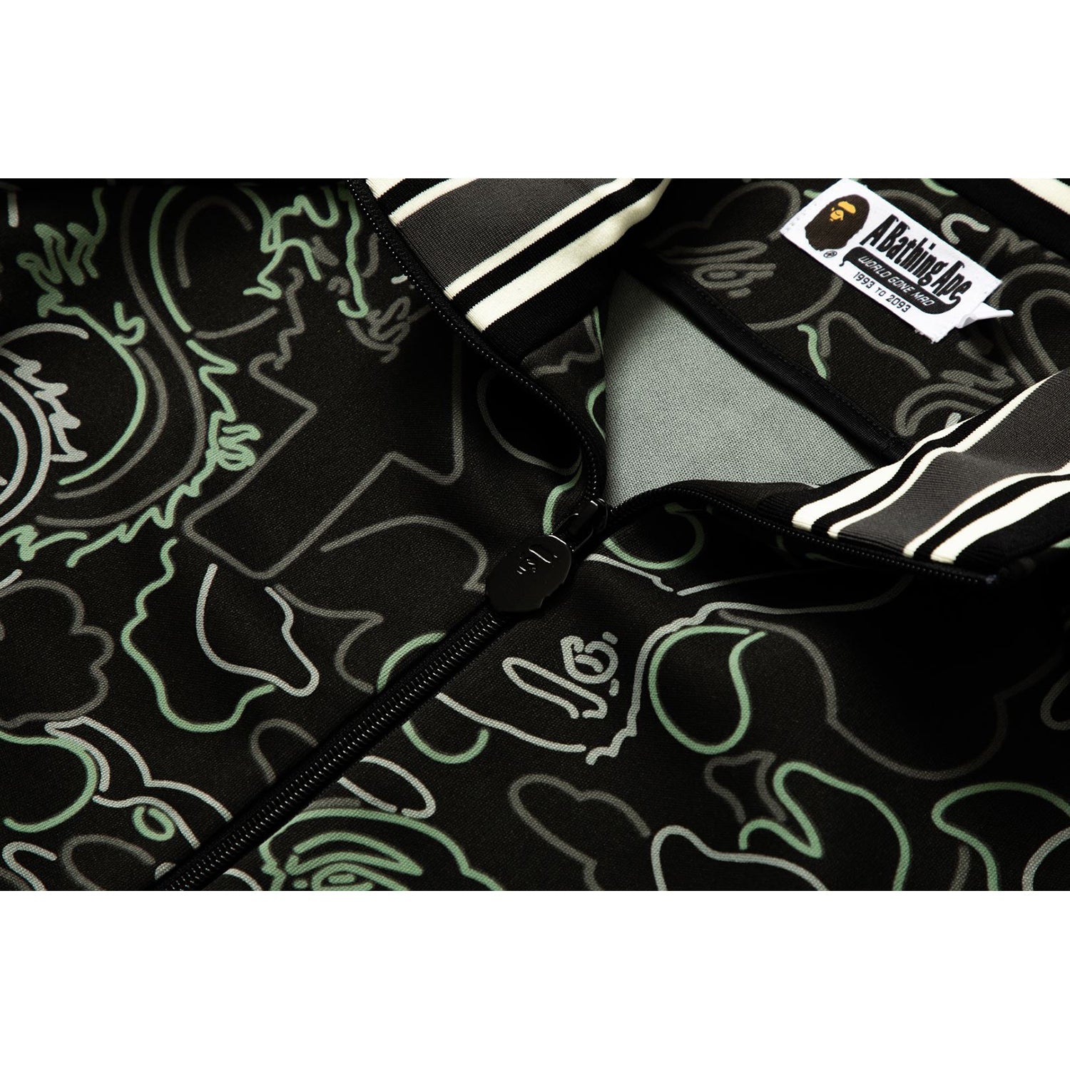 X 88RISING GLOW IN THE DARK CAMO TRACK JACKET MENS