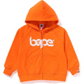RELAXED FIT PIGMENT DYE ZIP HOODIE KIDS