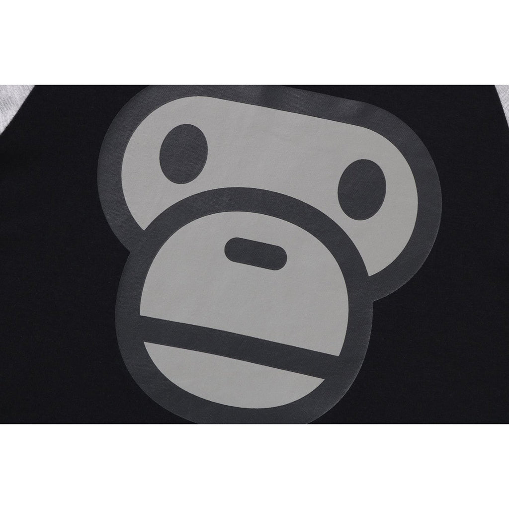 MILO FACE RAGLAN LS TEE KIDS