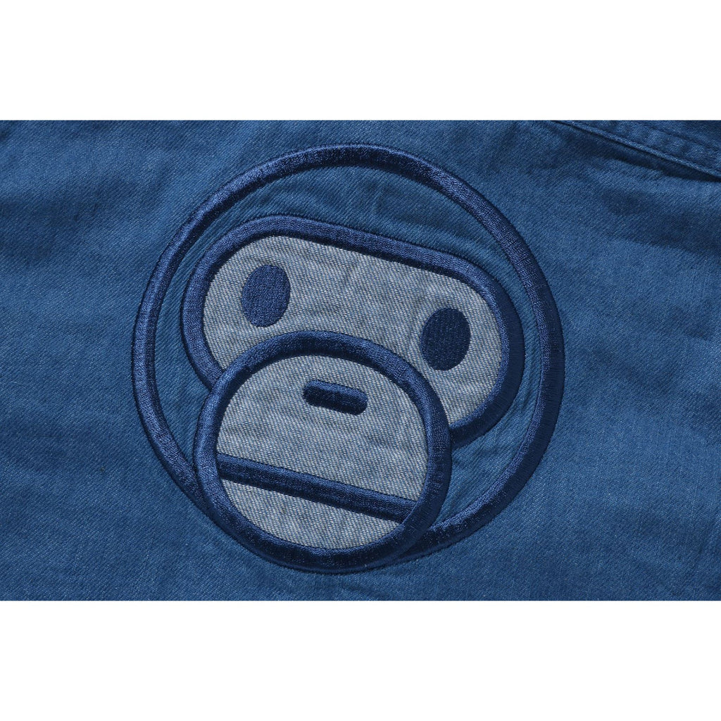 BABY MILO PATCH DENIM SHIRT KIDS