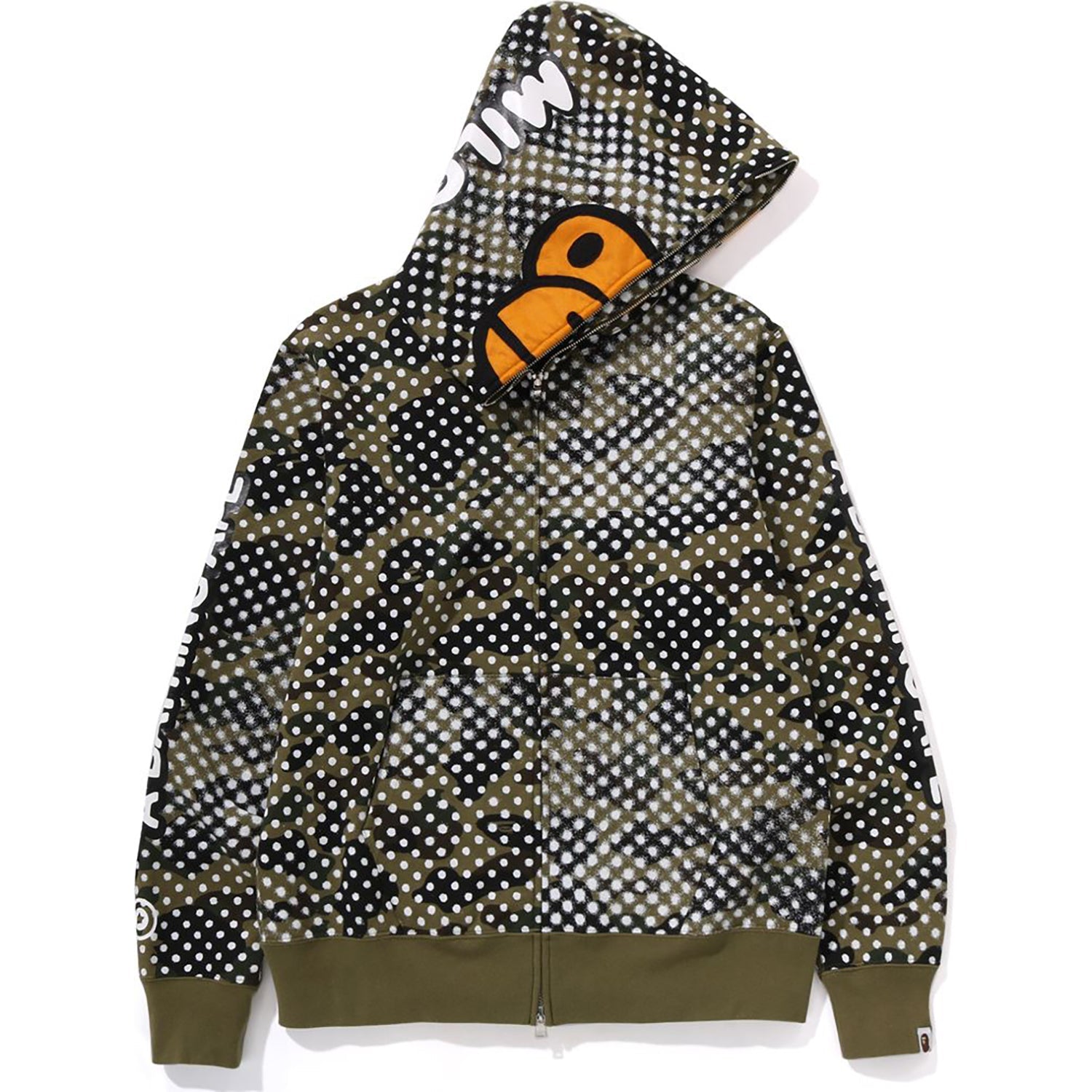X JOSHUA VIDES - MILO FACE FULL ZIP HOODIE MENS
