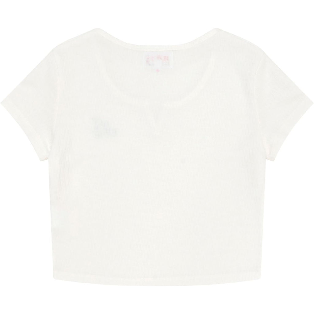 APEE V NECK CROP TOP LADIES