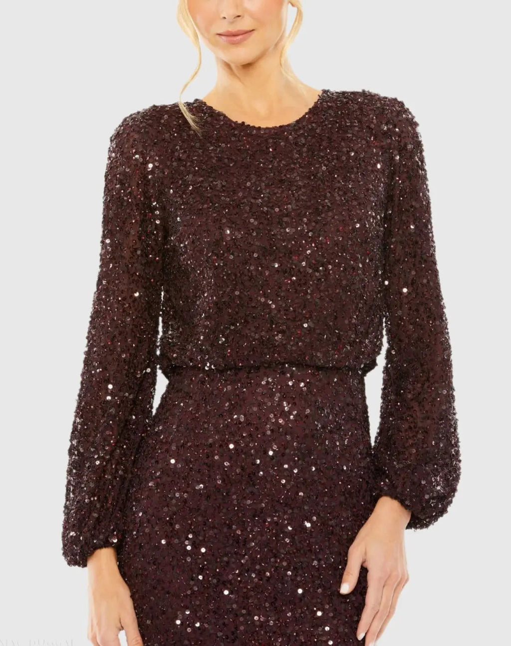 Women's Red Dress - 10044 Blackberry