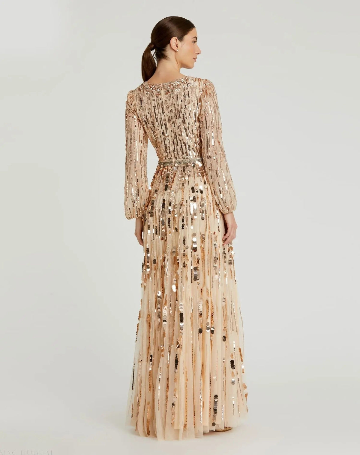 Women's Beige Dress - 10059