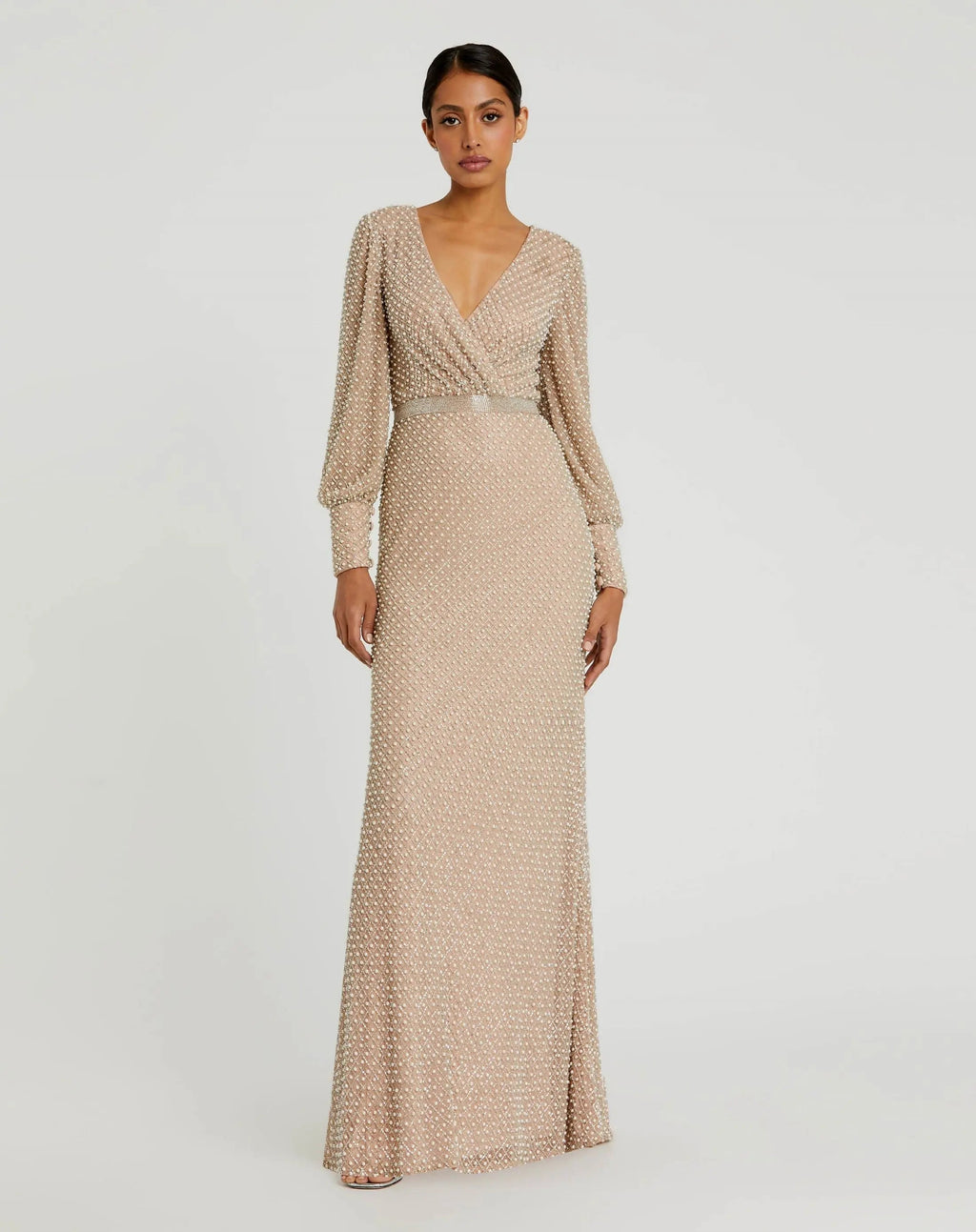 Women's Beige Dress - 10062