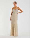 Women's Beige Dress - 10101