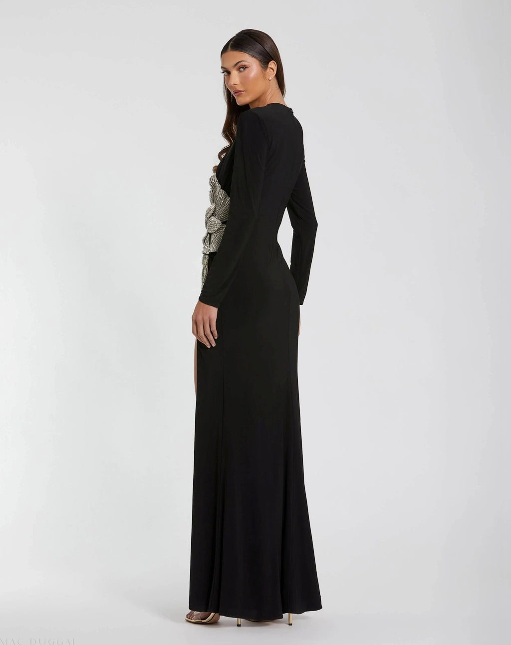 Women's Black Dress - 11809