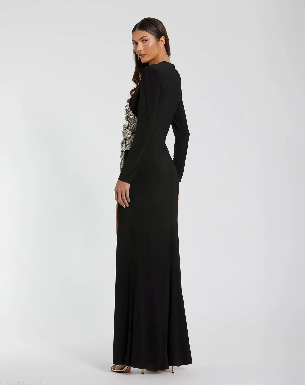 Women's Black Dress - 11809