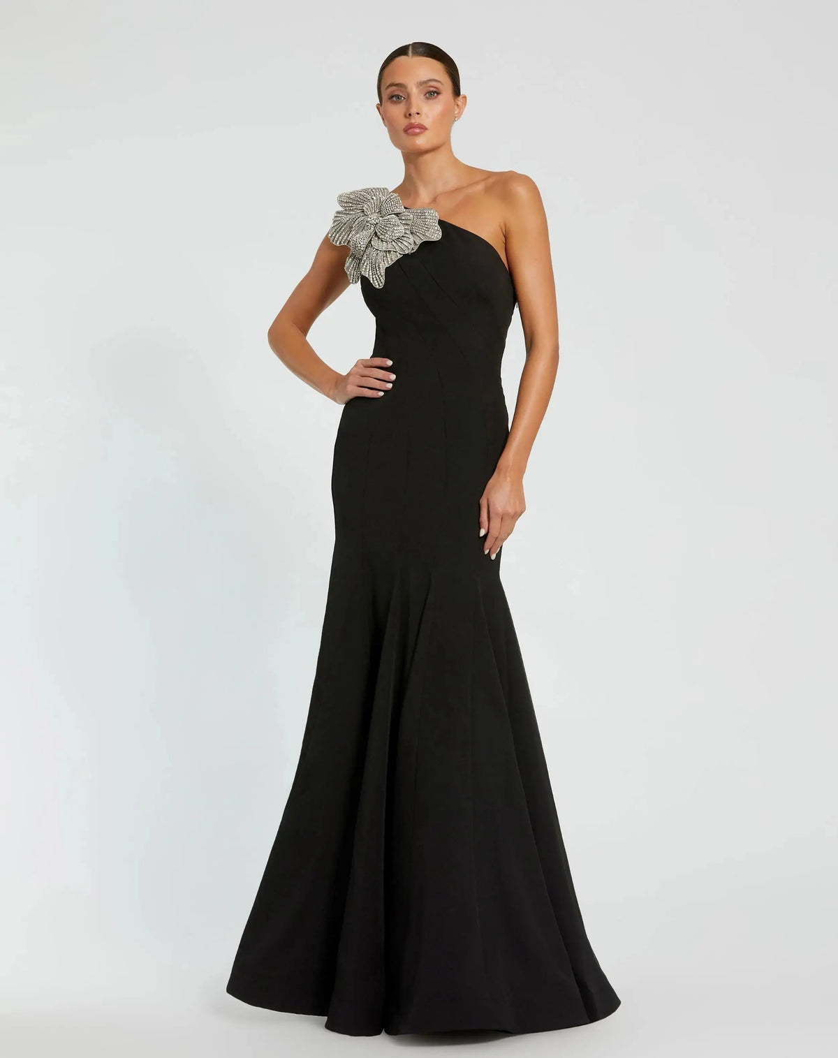 Women's Dress One Shoulder - Black One-Shoulder