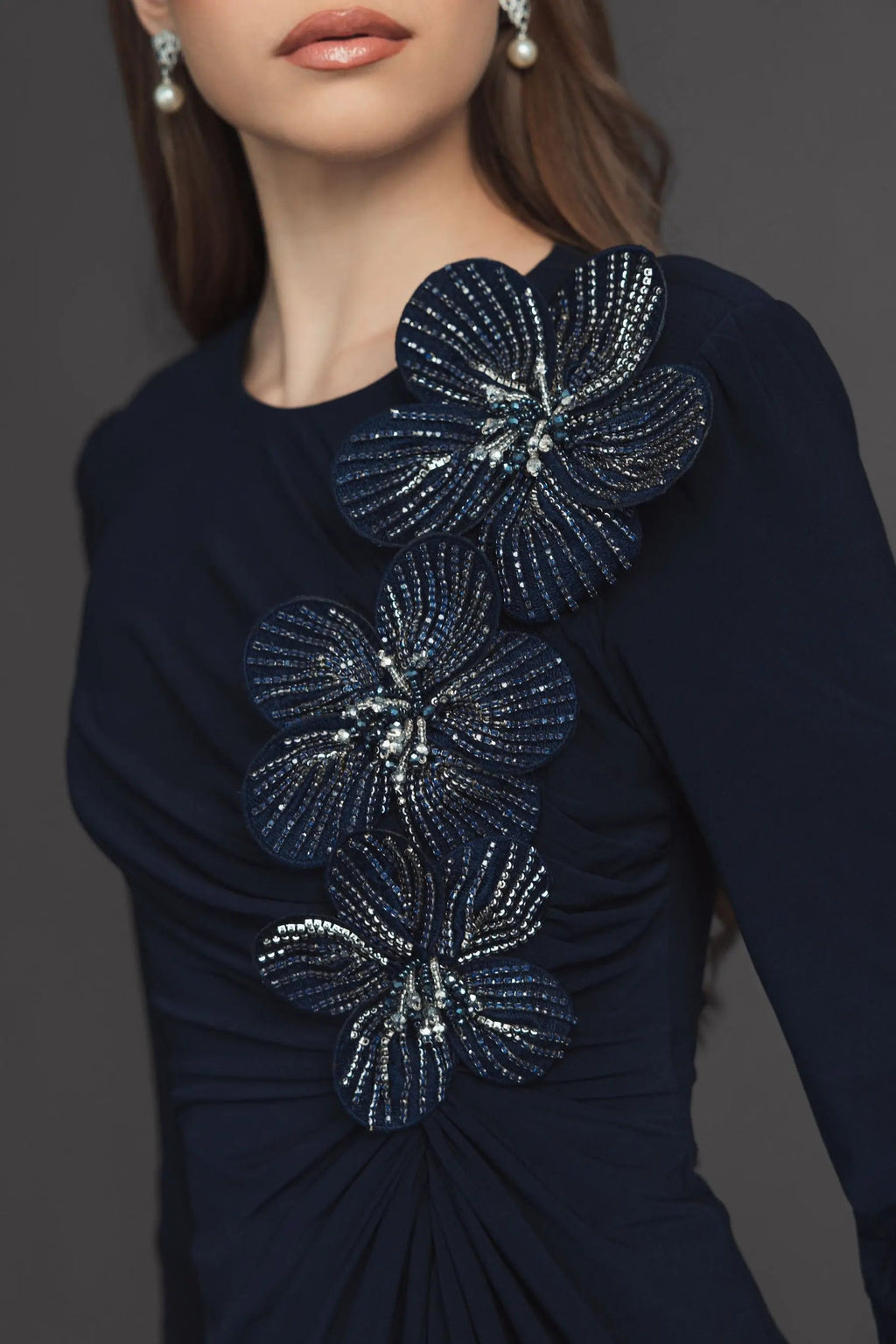 Women's Navy Dress - 11850