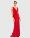 Women's Dress Sleeveless - Jersey Gown