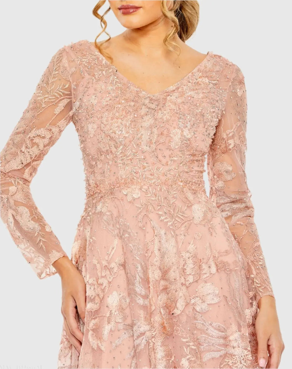 Women's Pink Dress - Pink Floral