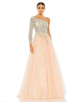 Women's Dress One Shoulder - Pink Sequin One-Shoulder