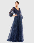 Women's Blue Dress - Gown Midnight
