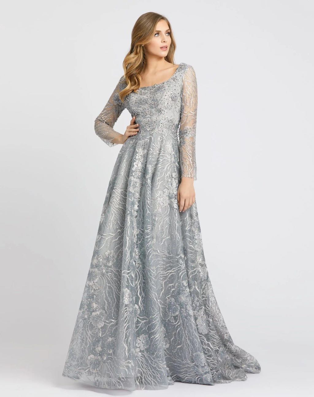 Women's Gray Dress - Gray