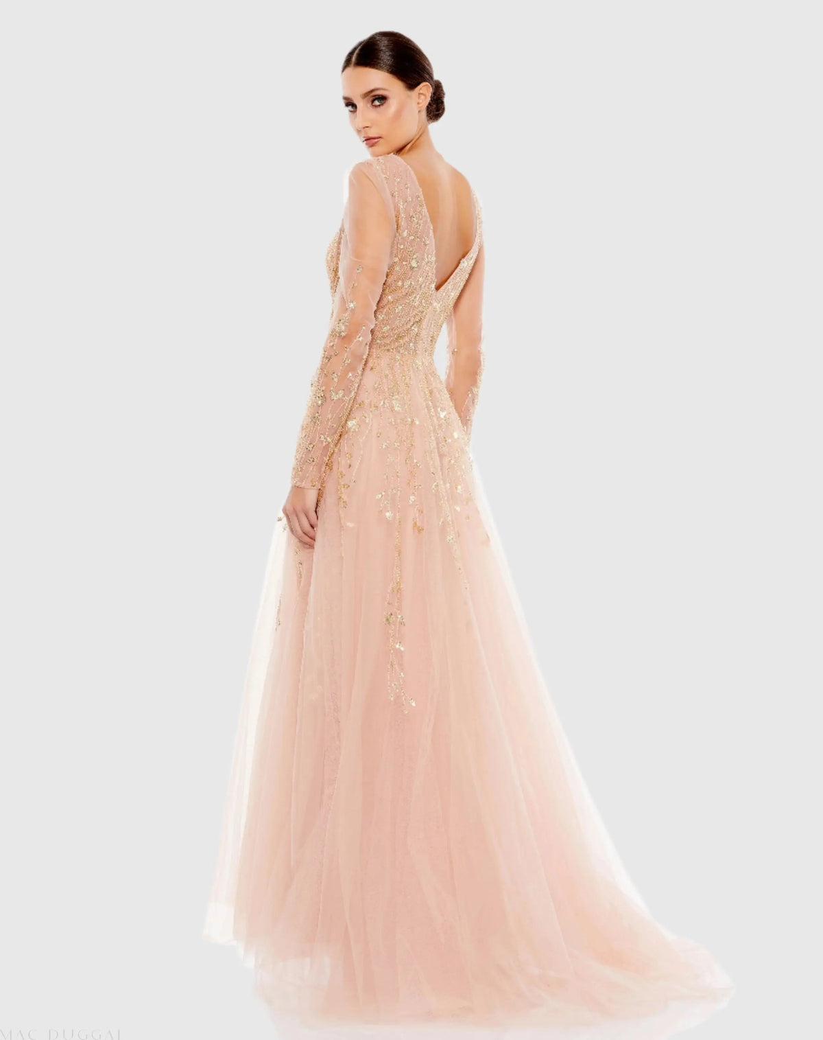 Women's Pink Dress - Pink Champagne