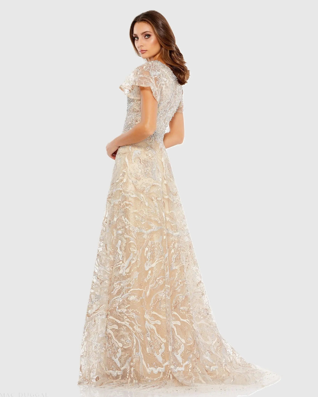 Women's Beige Dress - 20301 1