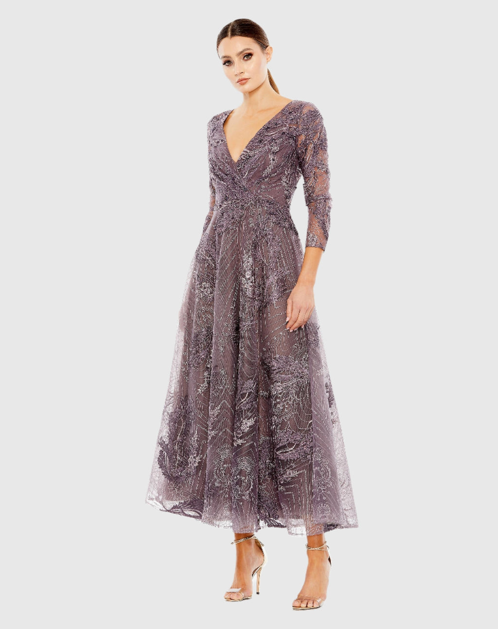 Women's Purple Dress - 20336