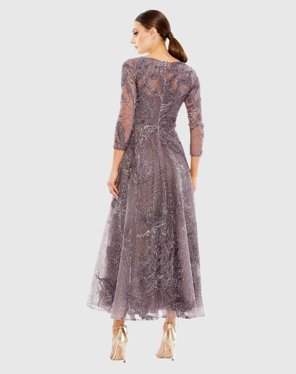 Women's Purple Dress - 20336