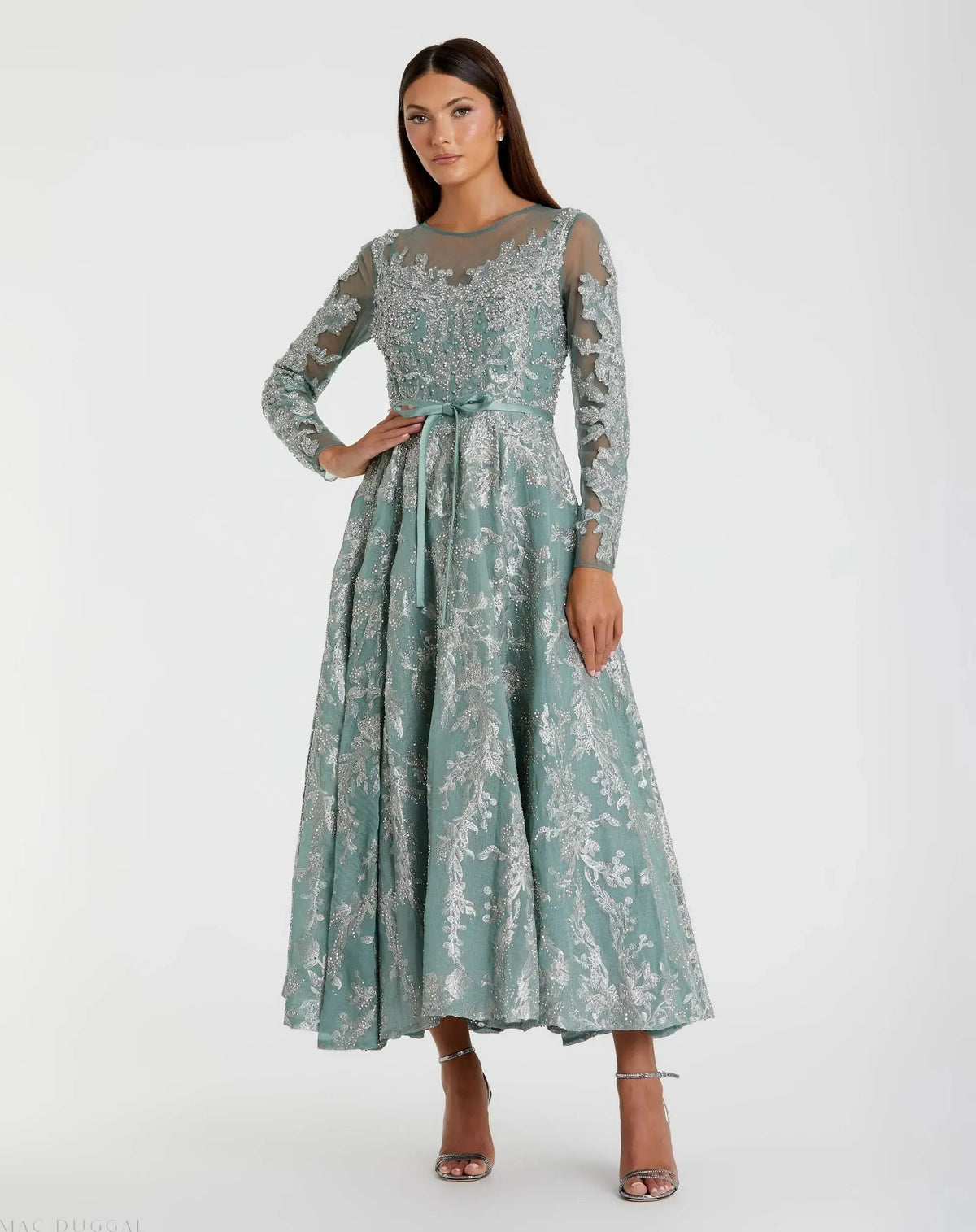 Women's Dress - A Line - Sleeve A Line