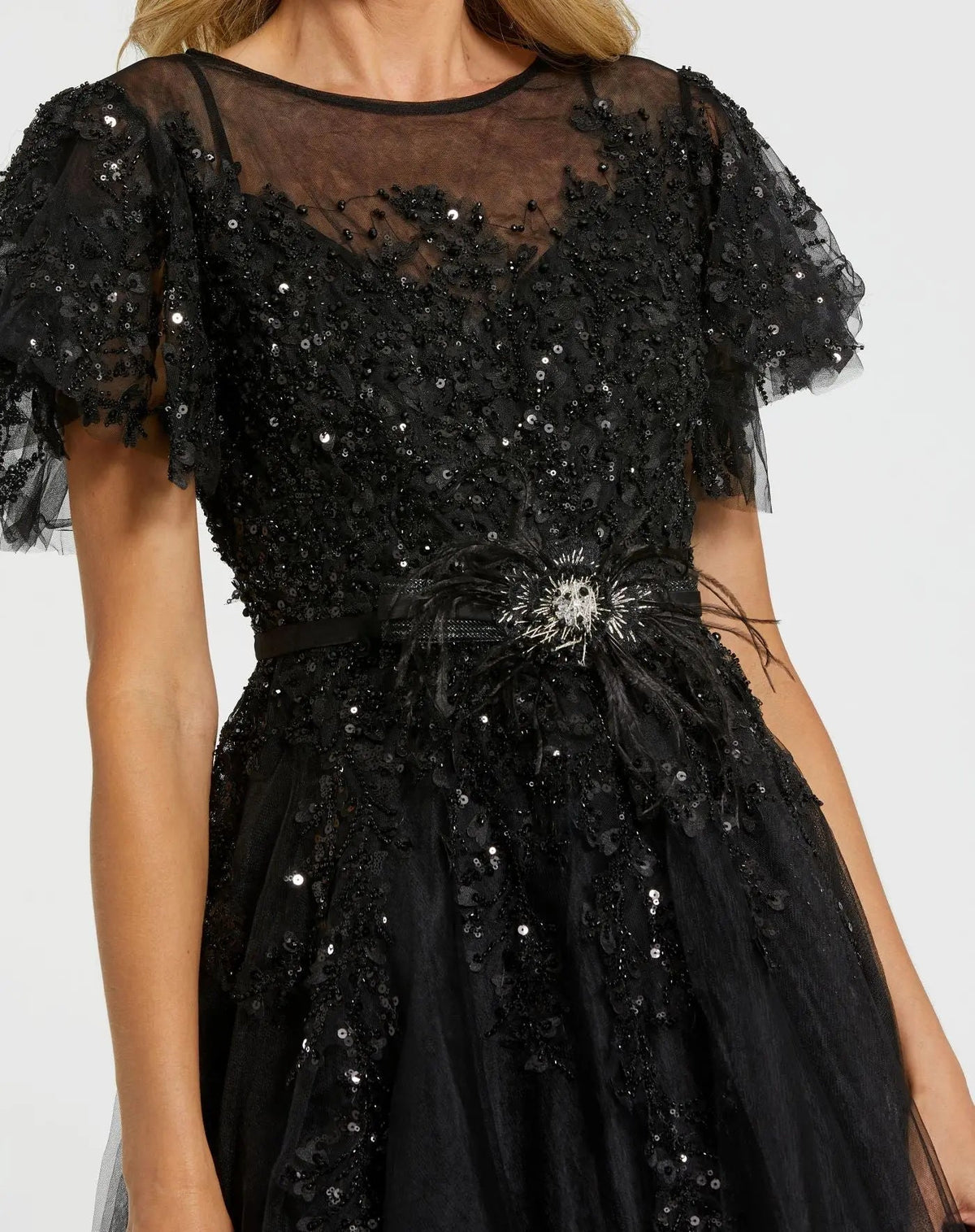 Women's Black Dress - 20362