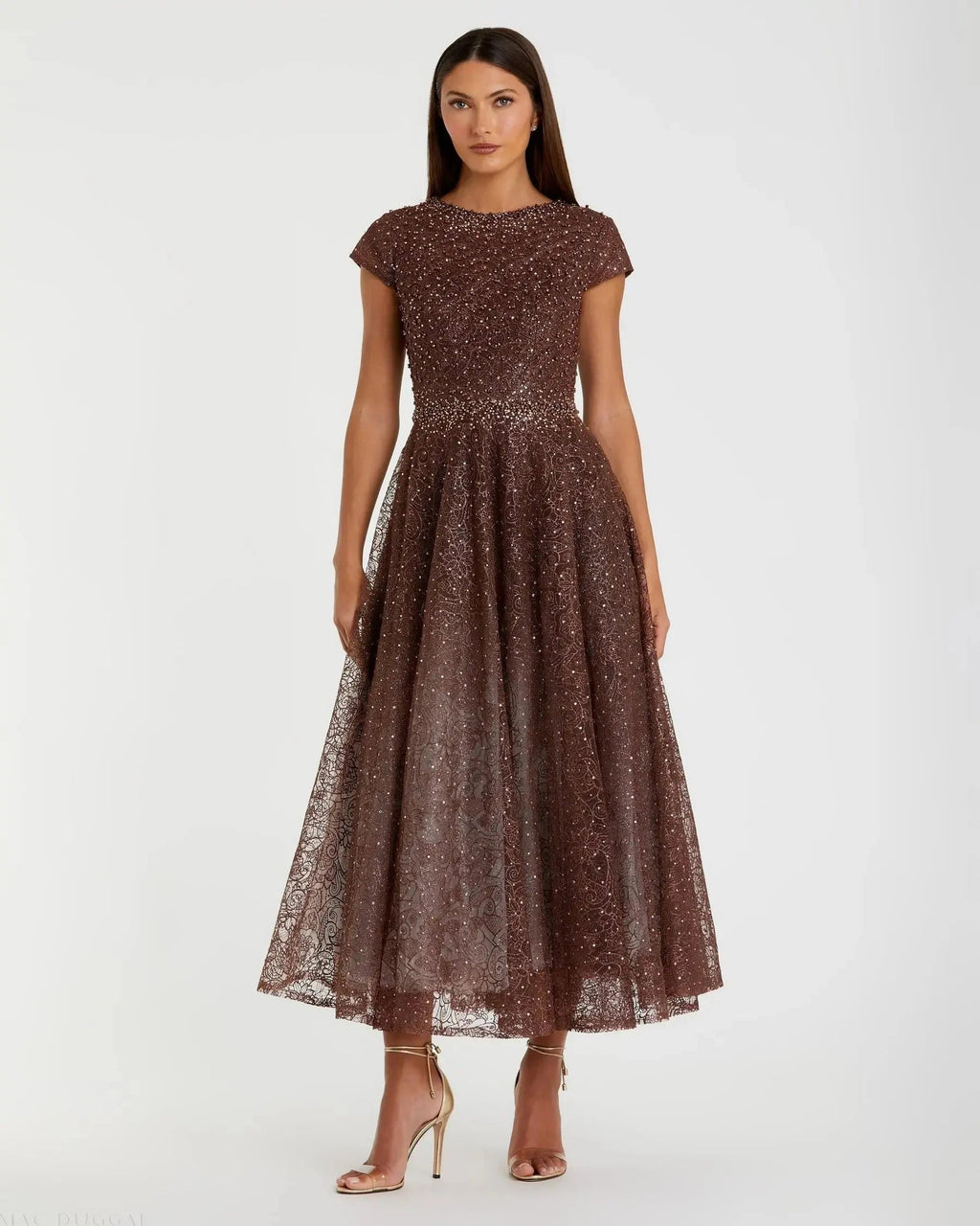 Women's Brown Dress - Brown