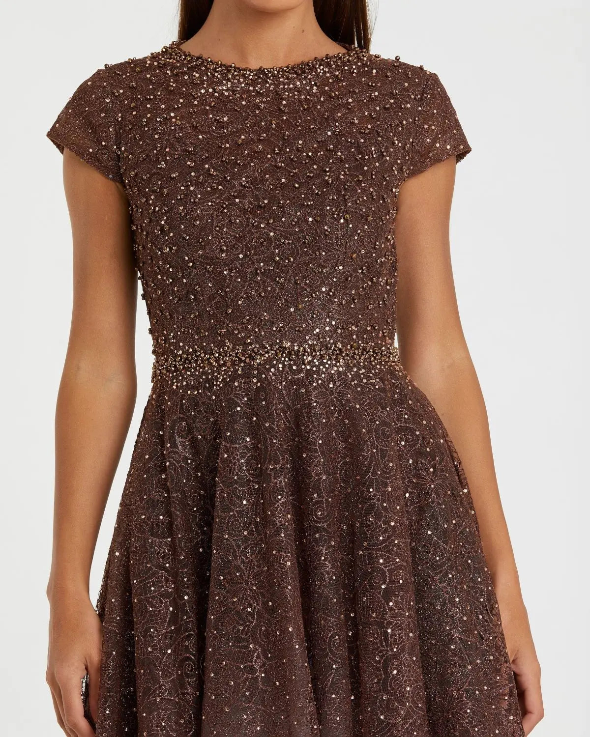 Women's Brown Dress - Brown