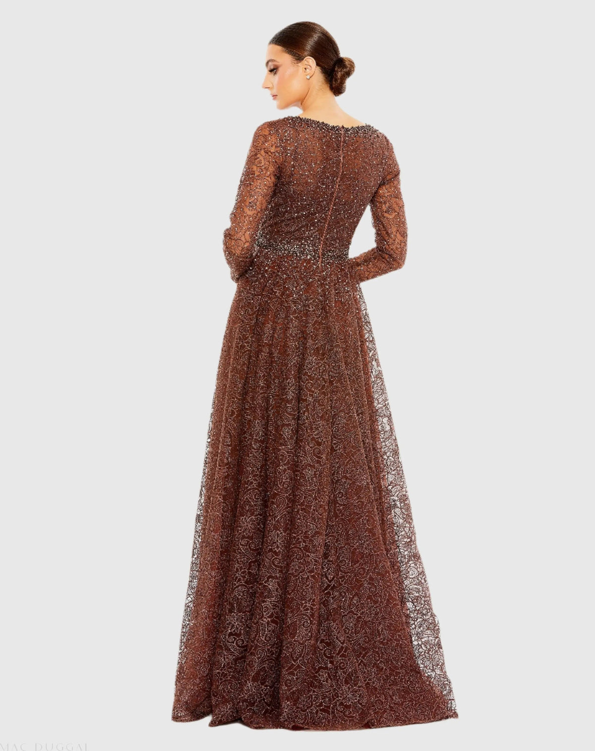 Women's Brown Dress - 20372 Chocolate