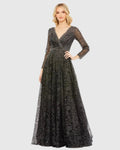 Women's Dress - Neck Gown - V Neck Gown