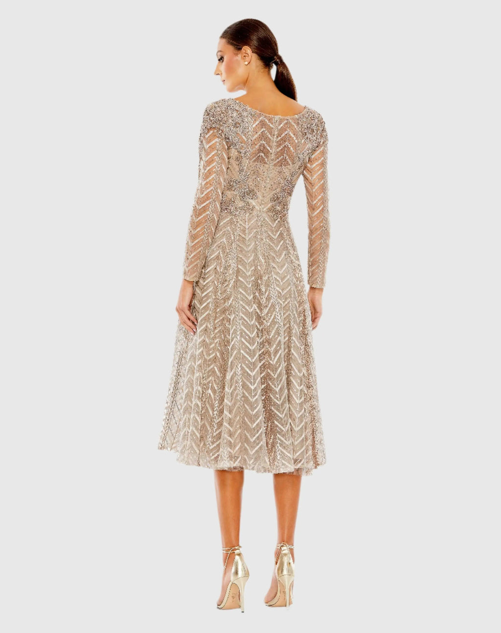 Women's Beige Dress - 20399