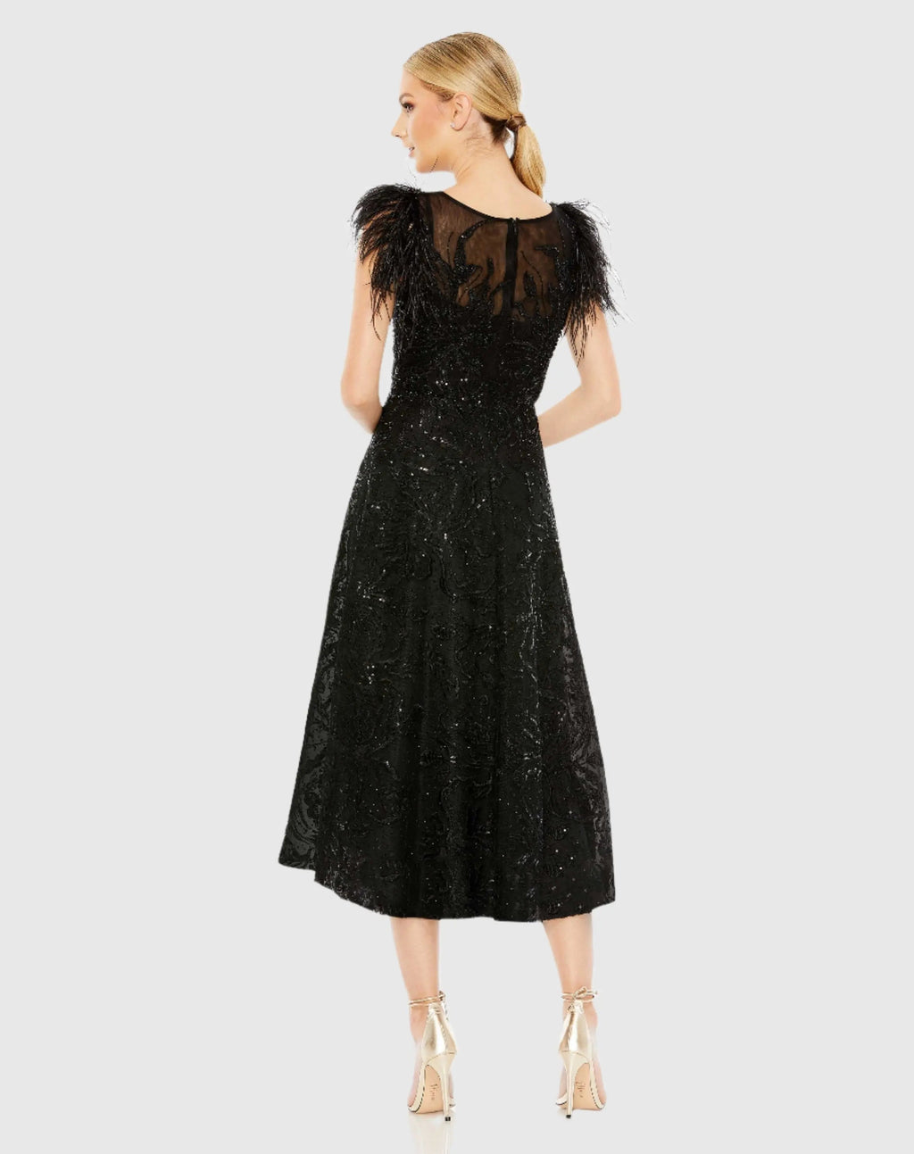 Women's Black Dress - 20400