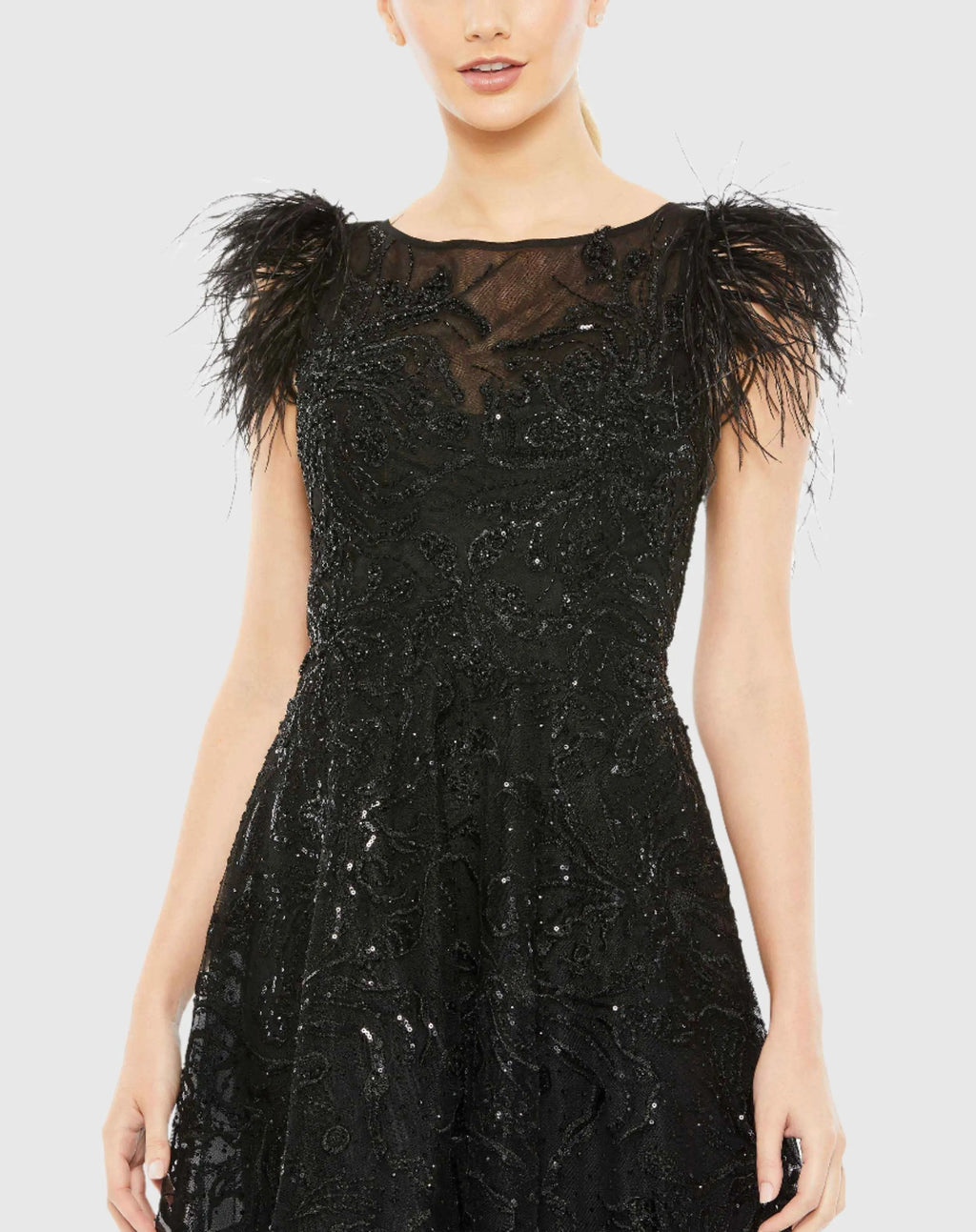 Women's Black Dress - 20400
