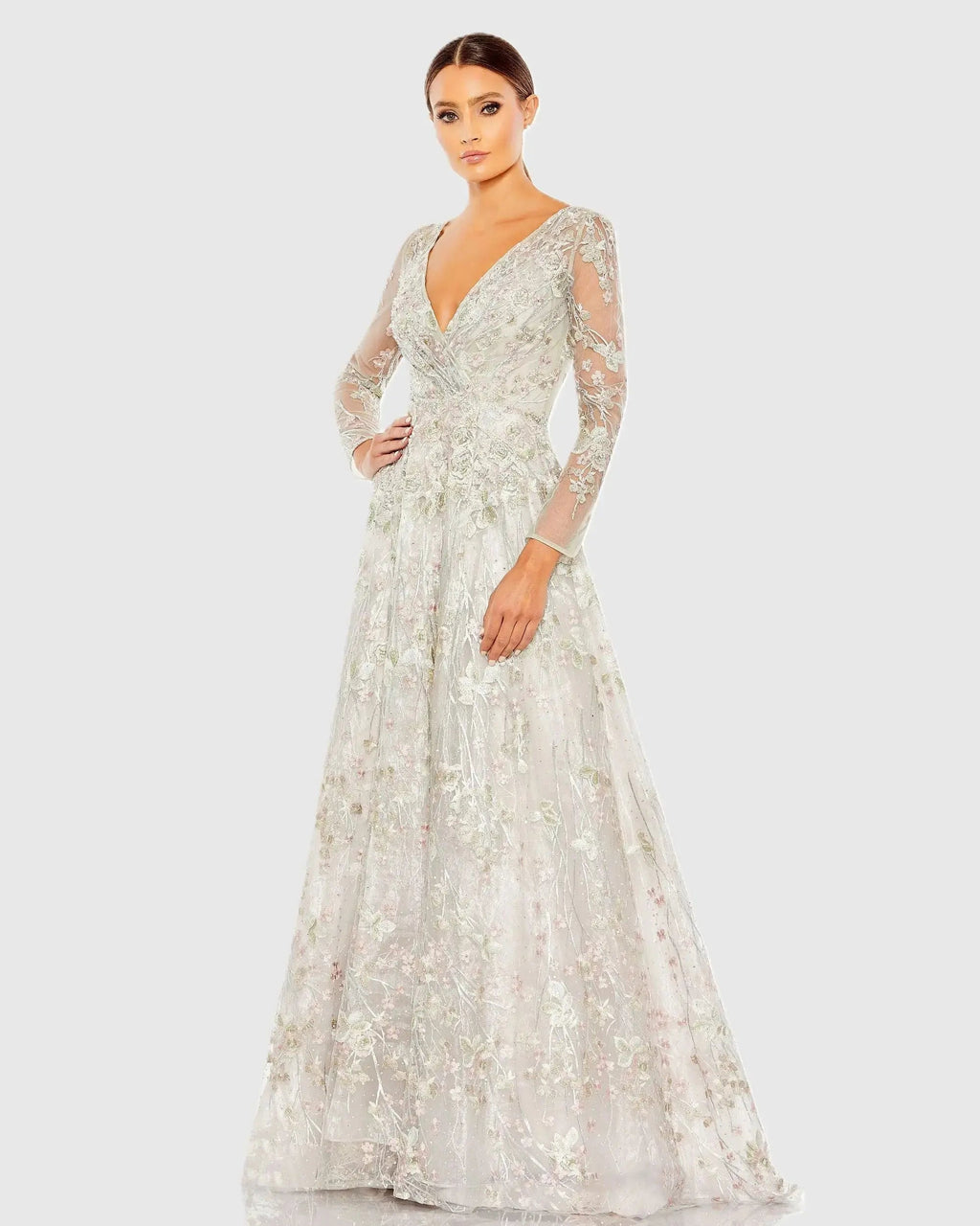 Women's White Dress Lace - White Floral