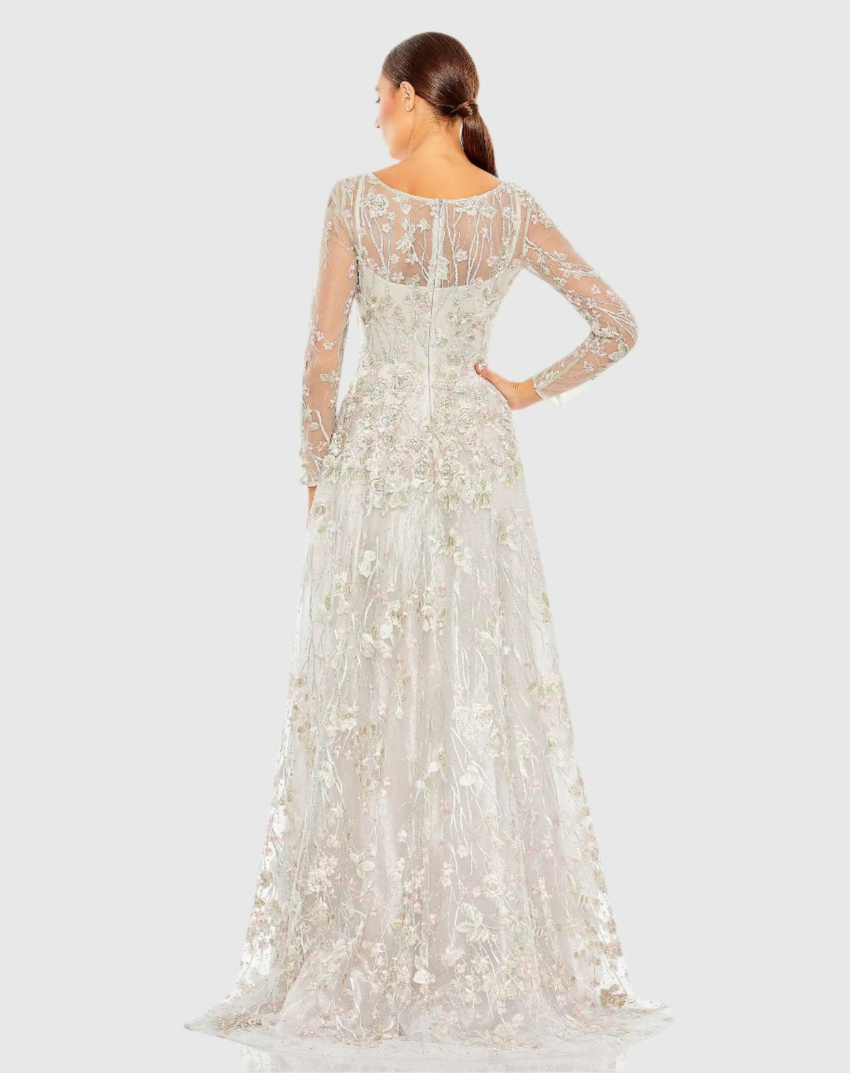 Women's White Dress Lace - White Floral