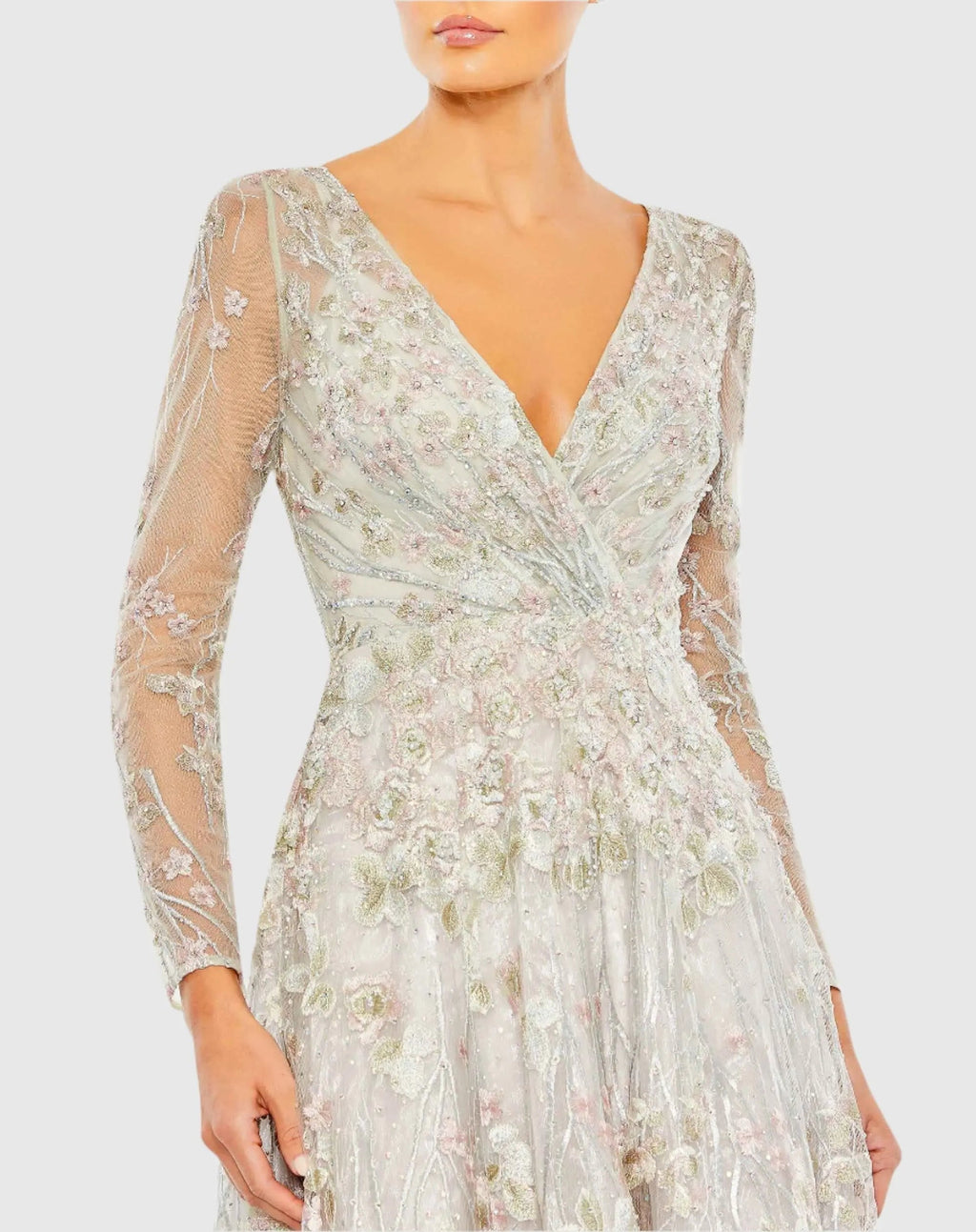 Women's White Dress Lace - White Floral