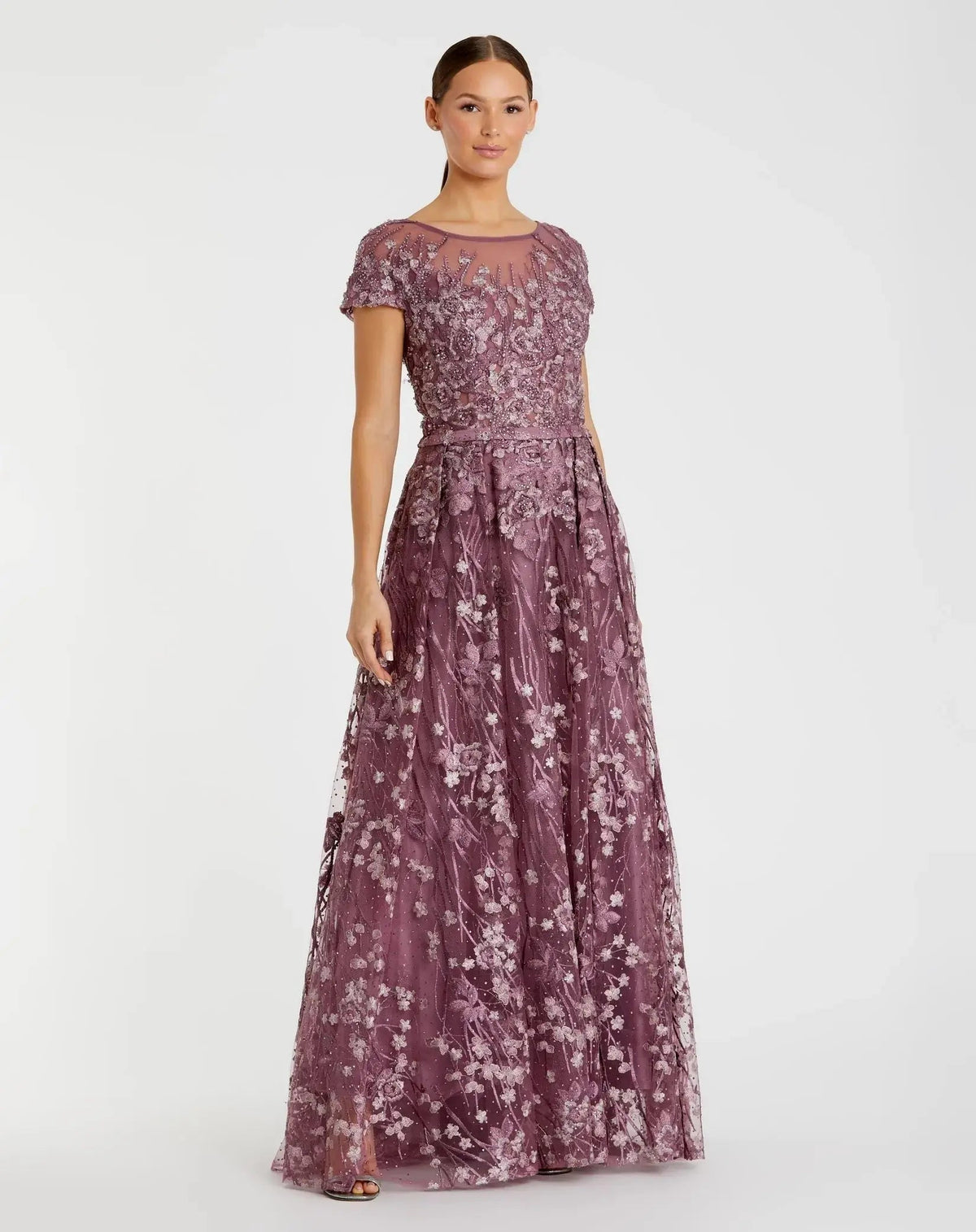 Women's Dress Floral - Satin