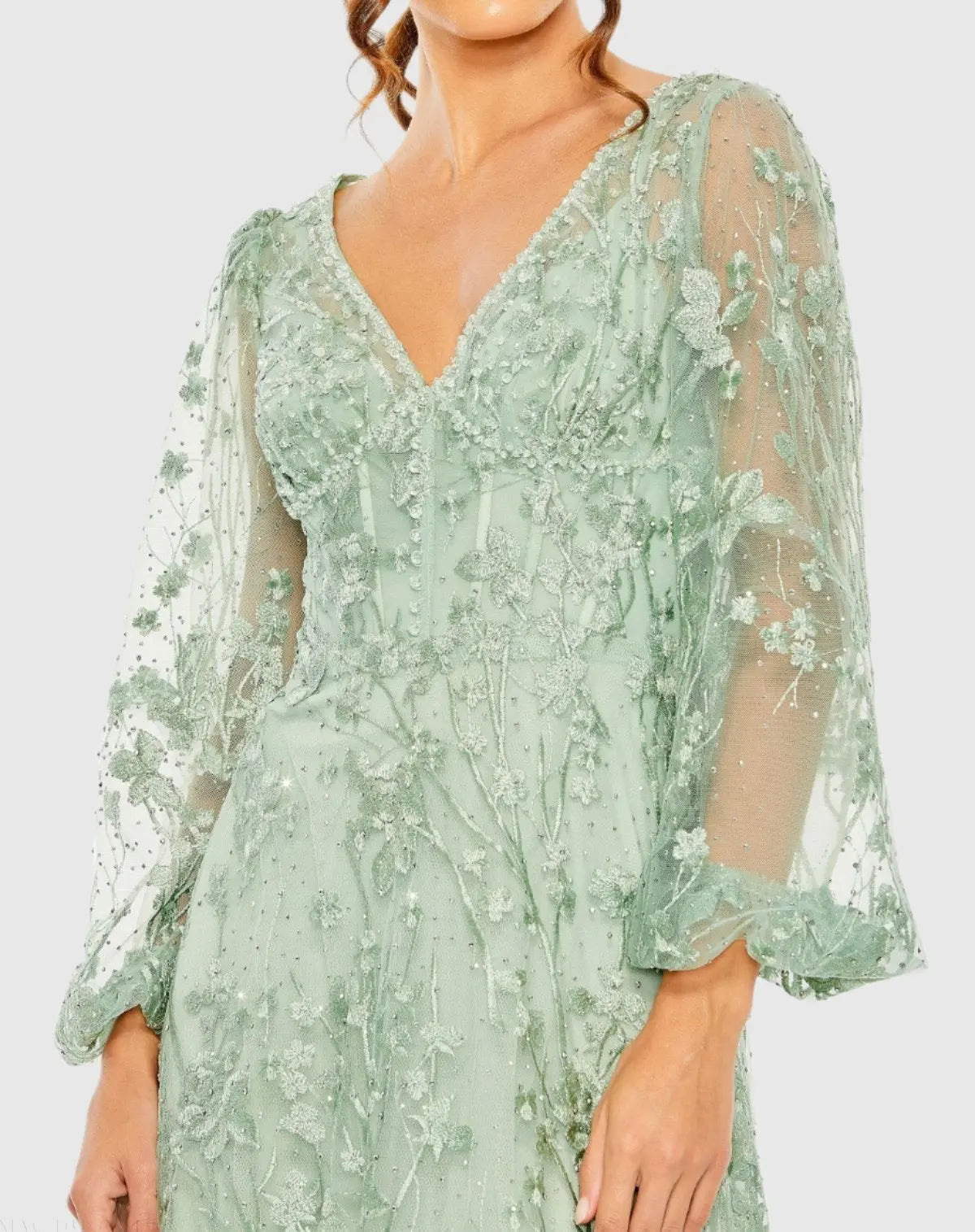 Women's Green Dress - 20430 Sage