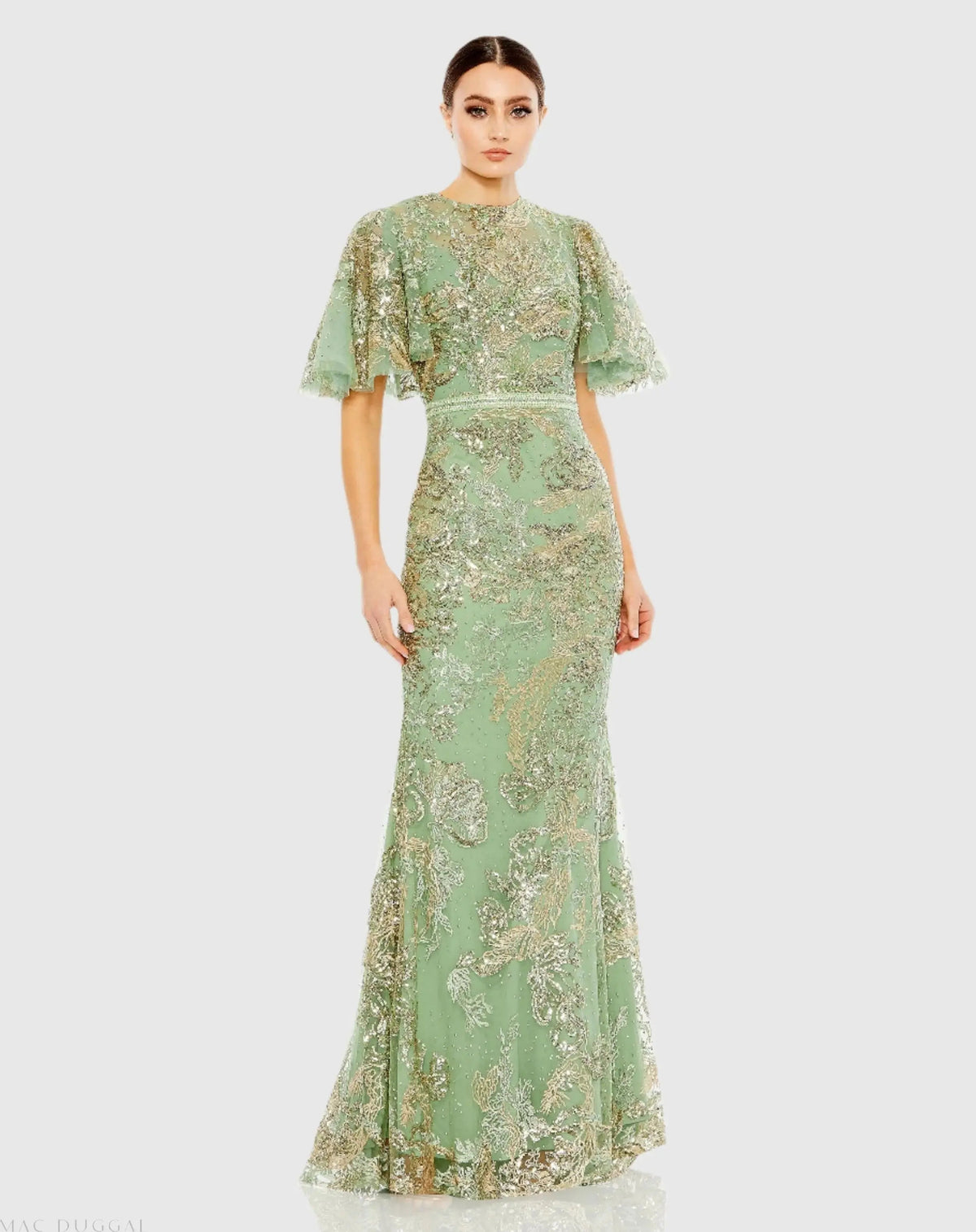Women's Dress - Lace Mesh