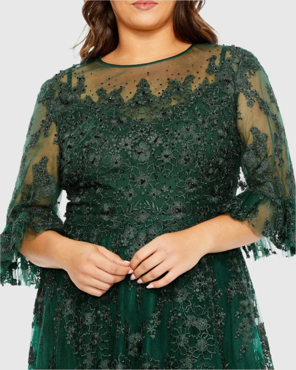 Women's Green Dress - Green