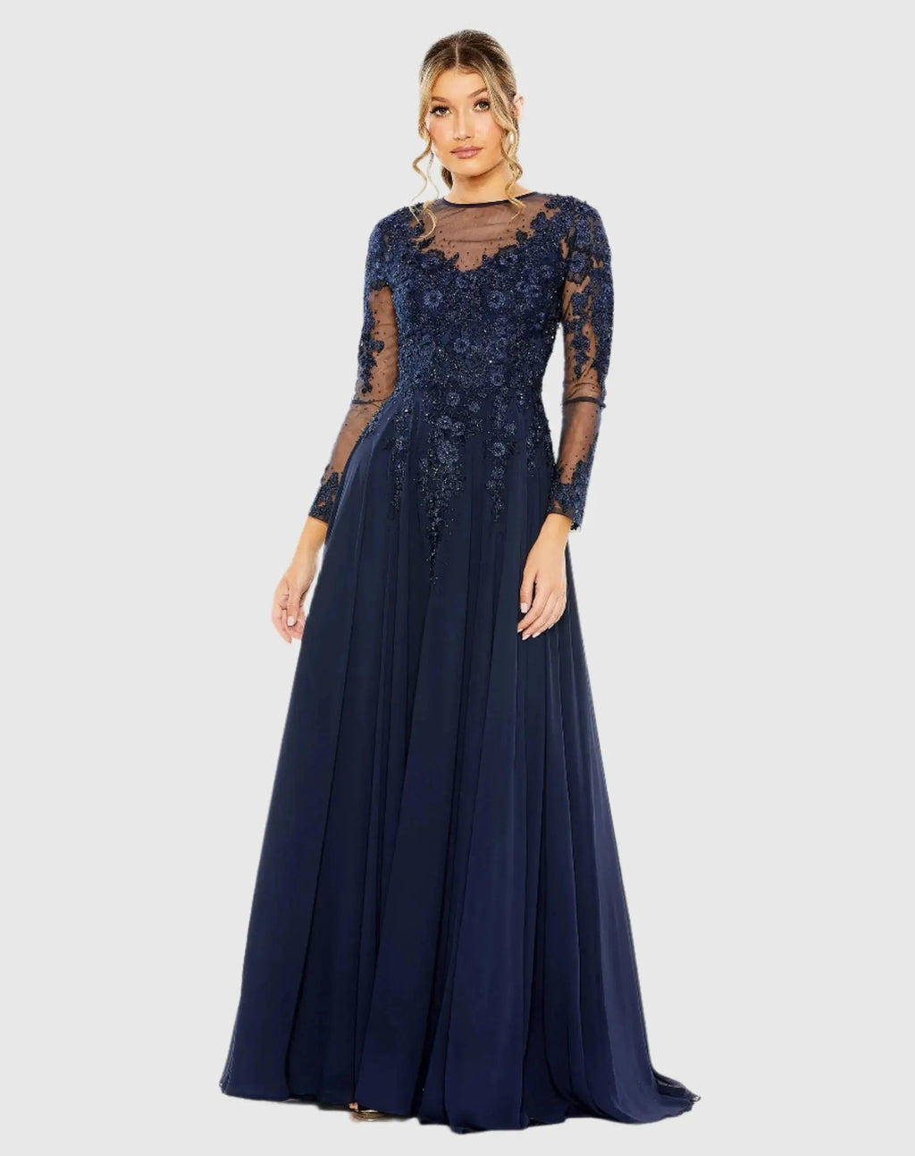 Women's Dress - Line Gown - A Line Gown