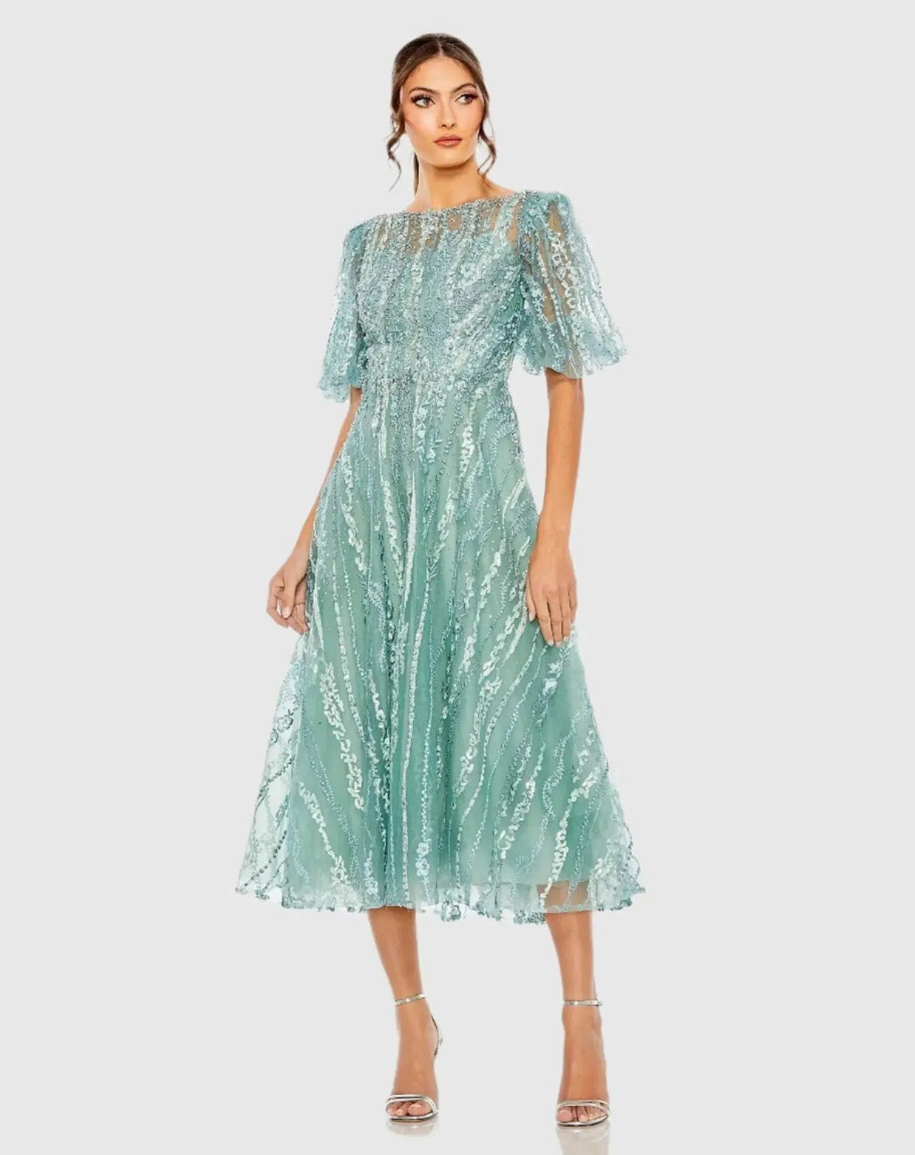 Women's Green Dress - 20485 Seafoam