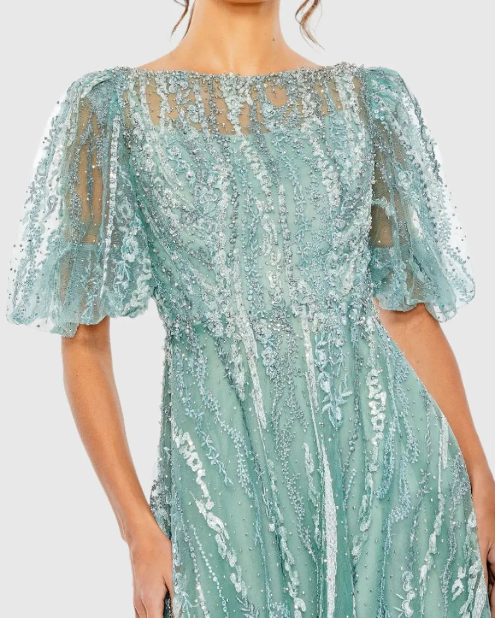 Women's Green Dress - 20485 Seafoam
