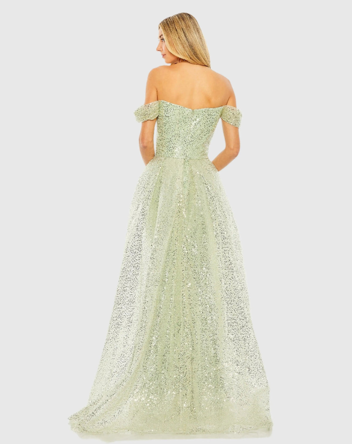 Women's Green Dress Sequin - 20515 Sage