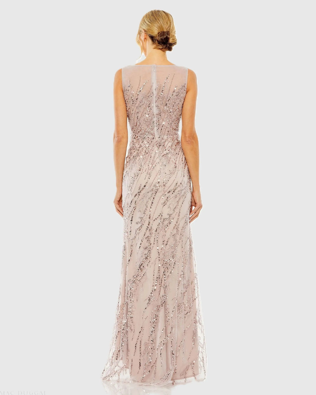 Women's Pink Dress Sleeveless - 20518