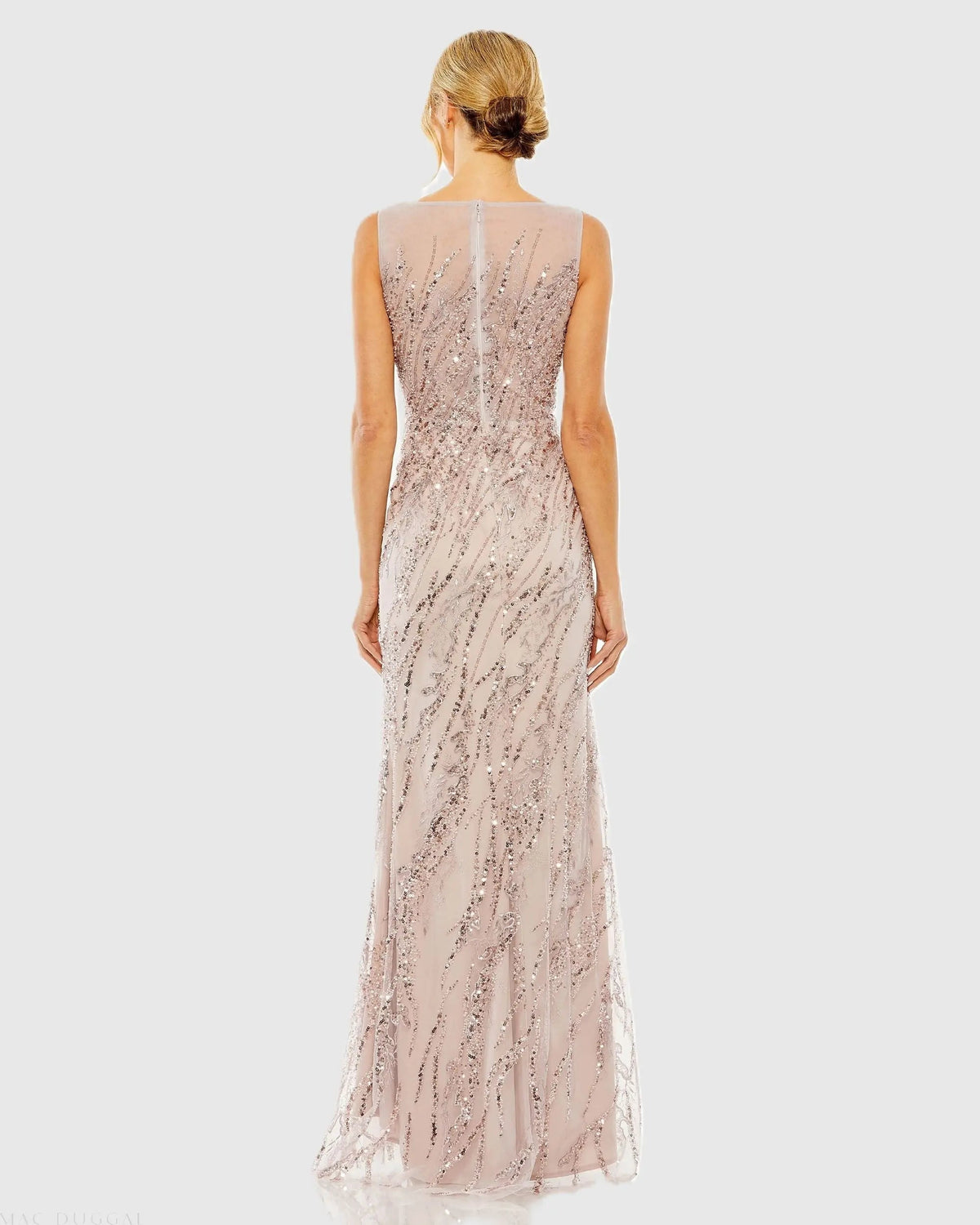 Women's Pink Dress Sleeveless - 20518