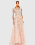 Women's Pink Dress - Pink Strapless