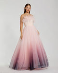 Women's Pink Dress Strapless - Pink