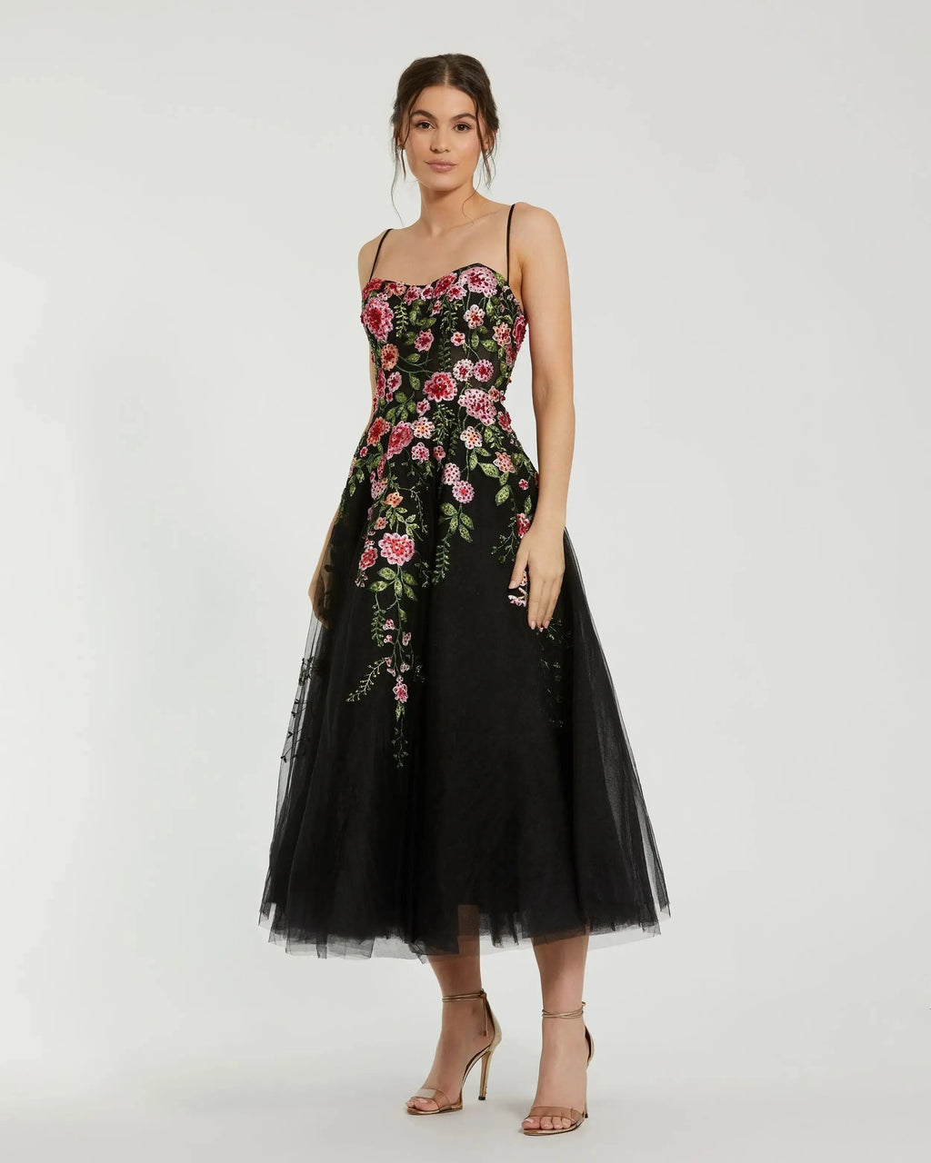 Women's Black Dress Floral - 20651 1