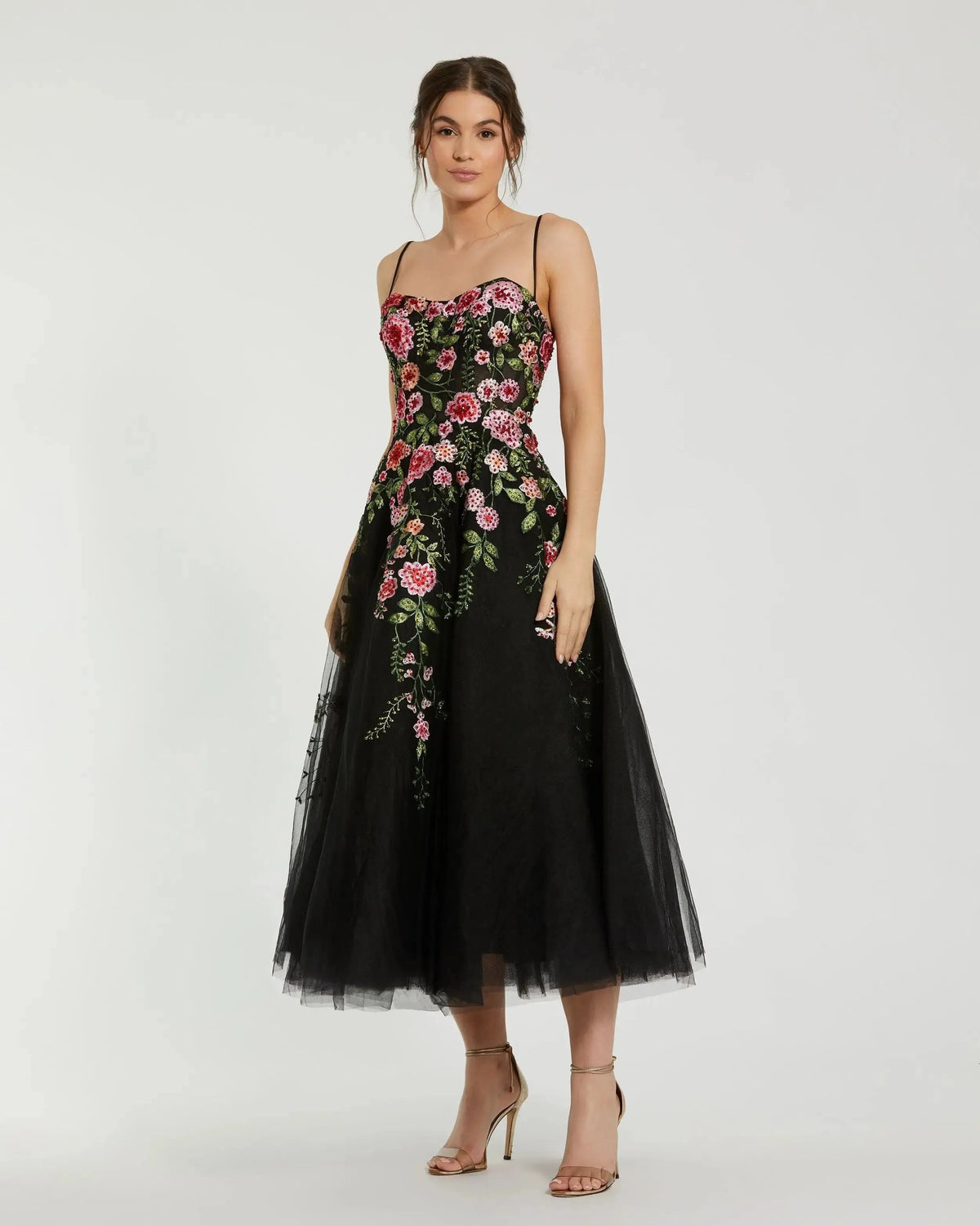 Women's Black Dress Floral - 20651 1